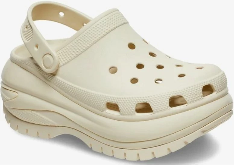Klompe Crocs MEGA CRUSH CLOG, bež, unisex