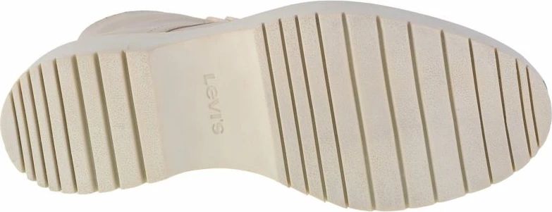 Visoke ženske čevlje Levi's, bele