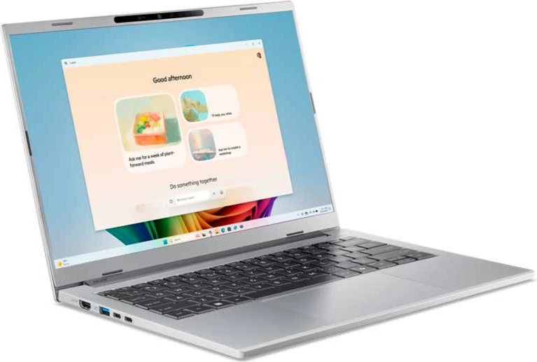 Prenosnik Acer Aspire 14 AI OLED A14-53M-75DW, Core Ultra 7, 32GB/1TB, 14", srebrn