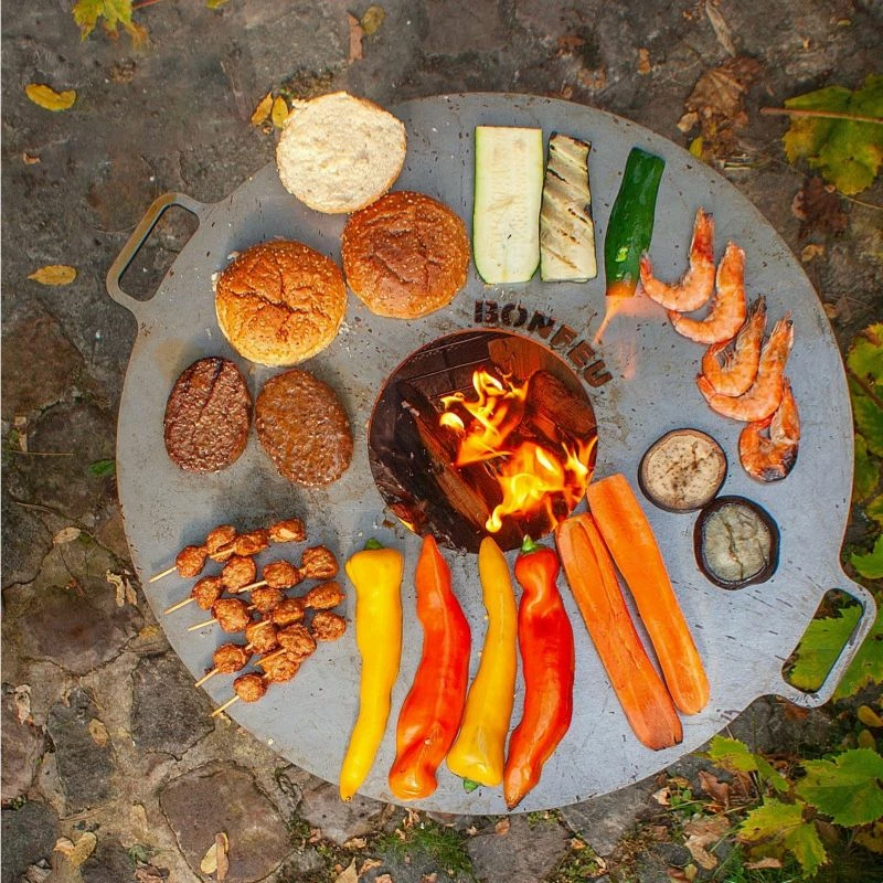 Plošča za plancha za žar Bonfeu, črna