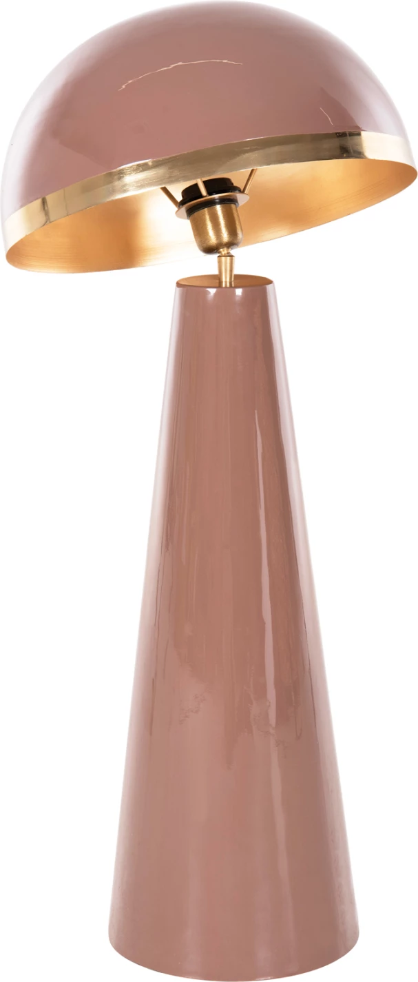 Talna svetilka SMUSH FH4257.06 kovinska v lososovi in zlati barvi - vrtljiva kapica Φ36,5x84Hcm