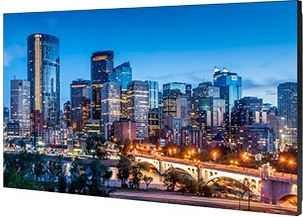 Velik zaslon za digitalno oglaševanje 55 inč, Samsung Smart Signage VM55C-E, Full HD, tanka obroba