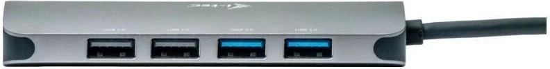 Docking postaja USB-C Metal Nano i-tec, 2x HDMI, LAN, Power Delivery 100W, siva
