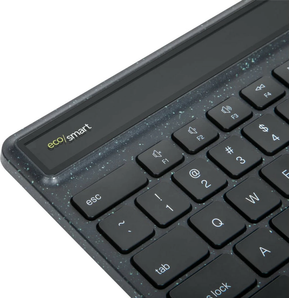 Brezžična osvetljena tipkovnica Targus EcoSmart, Bluetooth 5.0, QWERTY nordijska, LED, črna