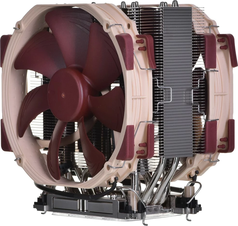 Zračni hladilnik Noctua NH-U14S DX-4677, 14 cm, rjav, svetlo rjav, srebrn