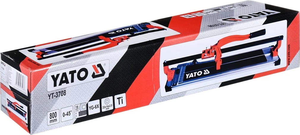 Ročni rezalnik plošč Yato YT-3708, titan