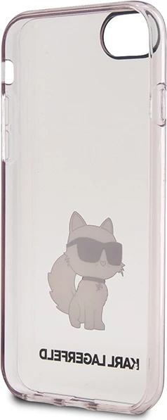 Ovitek Choupette, Karl Lagerfeld KLHCI8HNCHTCP za iPhone 7/8/SE 2020/SE 2022, rožnat
