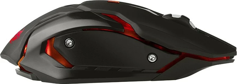 Slikovito RGB brezžično igričarsko miško Tracer GameZone ROCKY RF NANO, črna