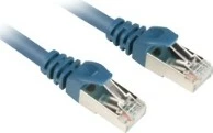 Mrežni kabel CAT6 0,25 m, modra, Sharkoon