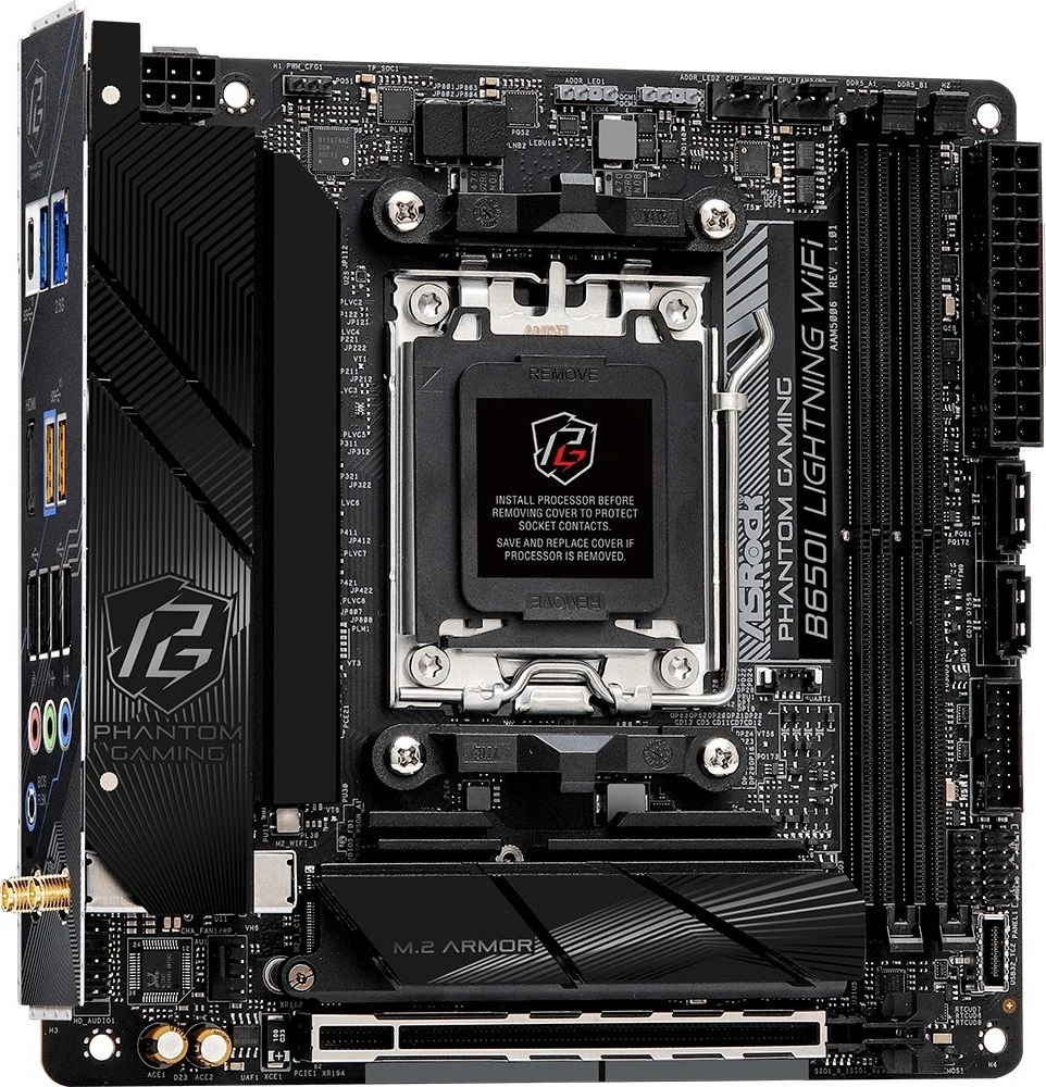 Plošča AM4 Asrock B650I LIGHTNING WIFI