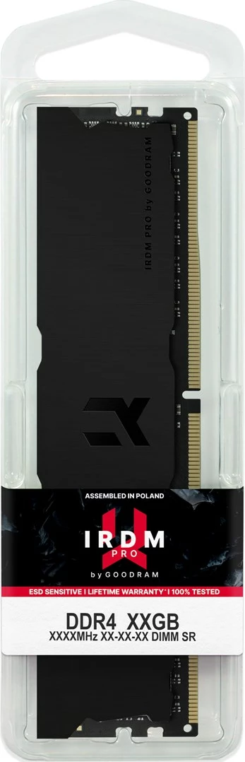 RAM memorija Goodram IRDM, 64 GB (2x32 GB), DDR4, 3600 MHz, Deep Black