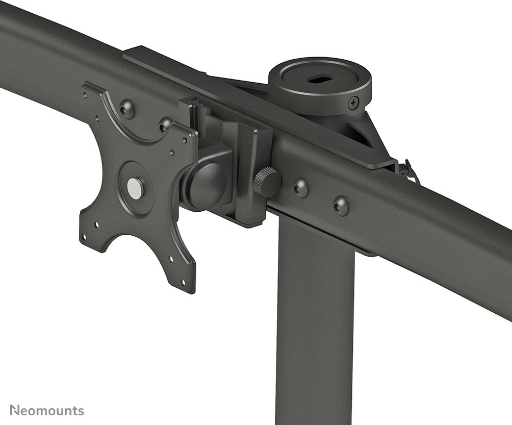 Nosilec za monitor za mizo Neomounts FPMA-D700D3, s sponko, 8 kg, 10"-27", črn