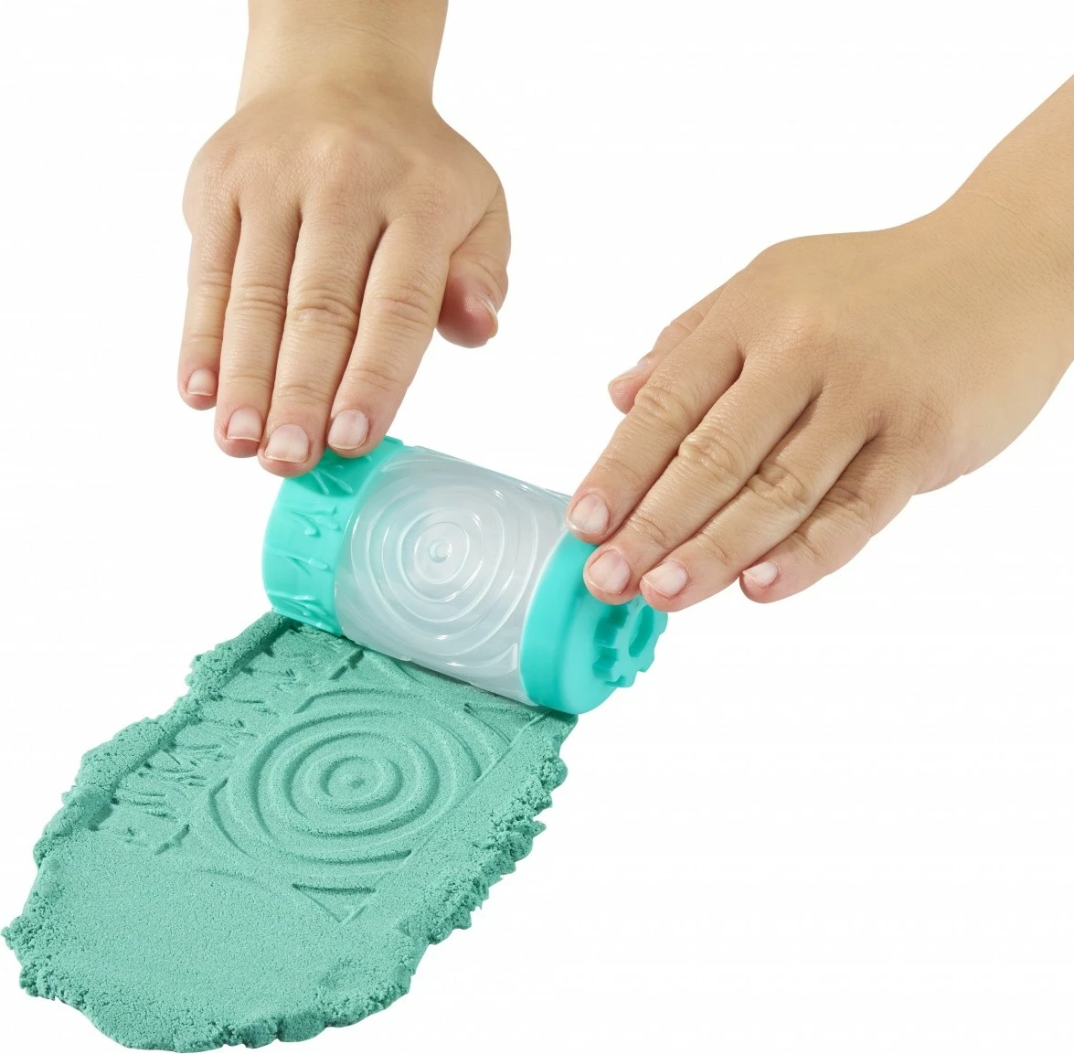 Set ustvarjalnih igrač, masa in kinetični pesek, vijolična/turkizna MGA Wonder Factory Never Dry