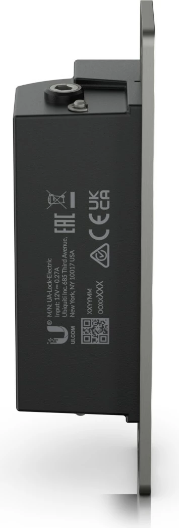 Električni blok Ubiquiti Access, 1200 kg, cink, nerjaveče jeklo, 12 V, 400 mA