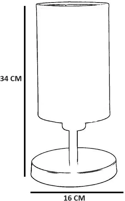 Namizna svetilka Rumeli, Opviq - 8842-1P, črna