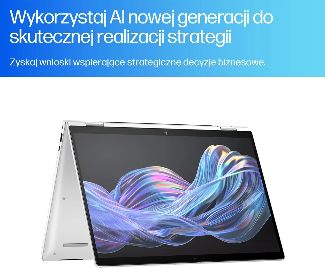 Prenosni računalnik hibrid 2-v-1 14" 512 GB SSD, Windows 11 Pro, srebrn — HP EliteBook X Flip G1i