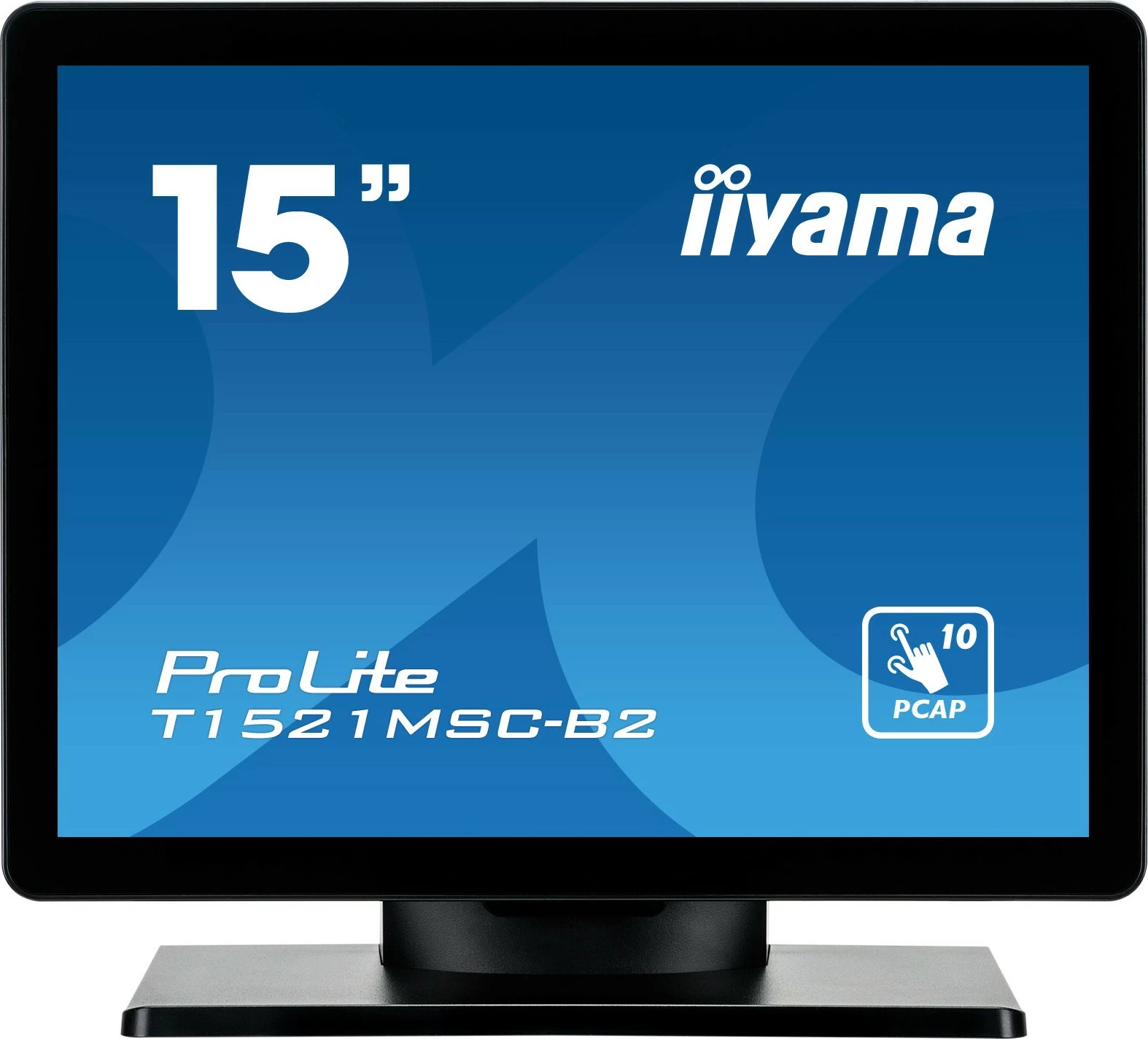 Zaslon na dotik 15" iiyama ProLite T1521MSC-B2, LED, črn