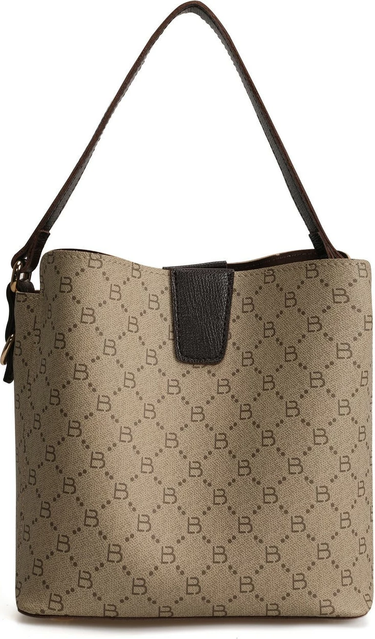 Bucket torba Lucky Bees, krem, rjava, 328 v2