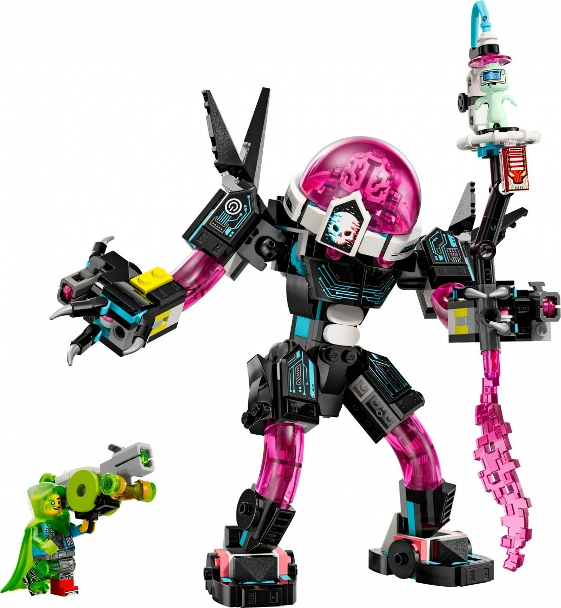 Set za gradnjo Mateo proti Cyberbrain Mech, LEGO DREAMZzz 71495, 368 kosov, za otroke 8+