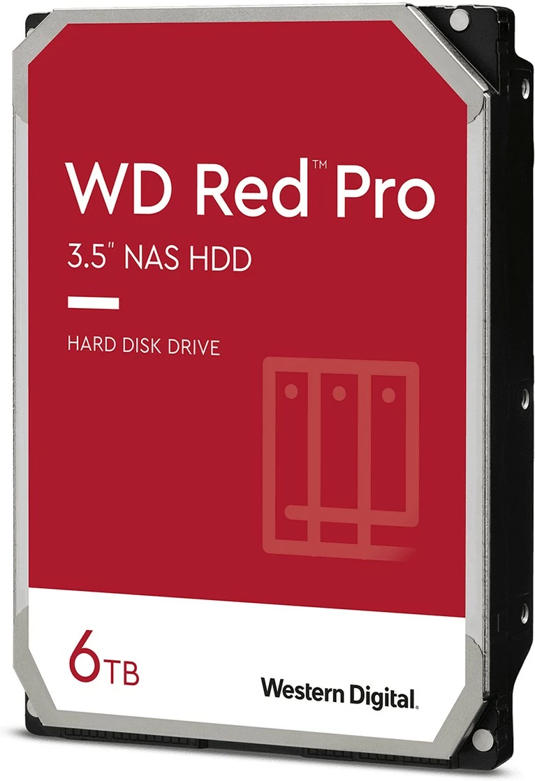 Trdi disk, Western Digital Red Pro, 6 TB, 7200 RPM, 256 MB, 3,5", Serial ATA