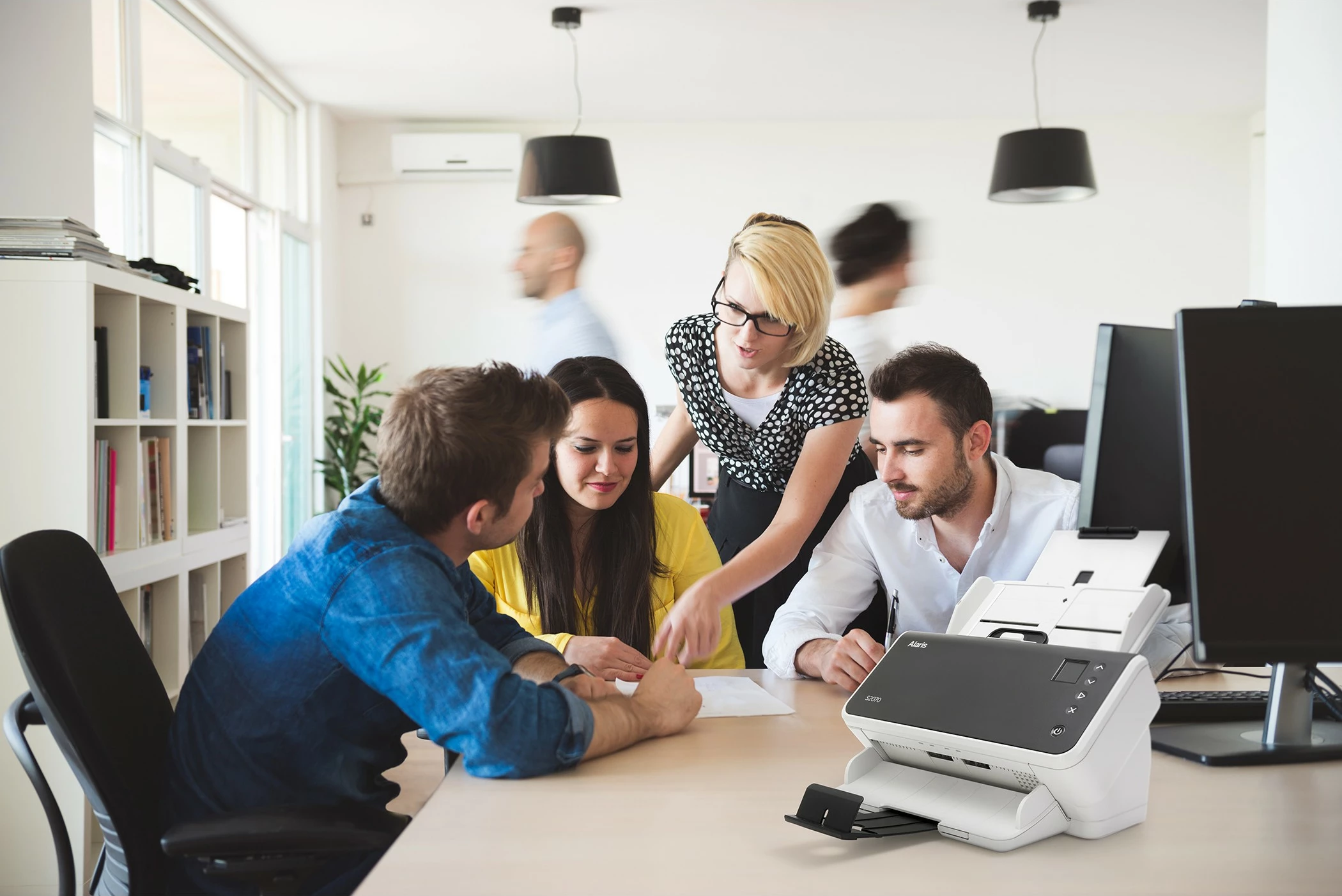 Profesionalen skener 216 x 3000 mm, 600 x 600 DPI, 30 bit, 24 bit, 8 bit, 1 bit Kodak S2050