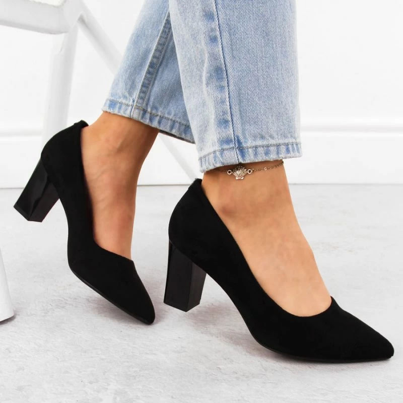 Elegantne ženske čevlje Sergio Leone, črni