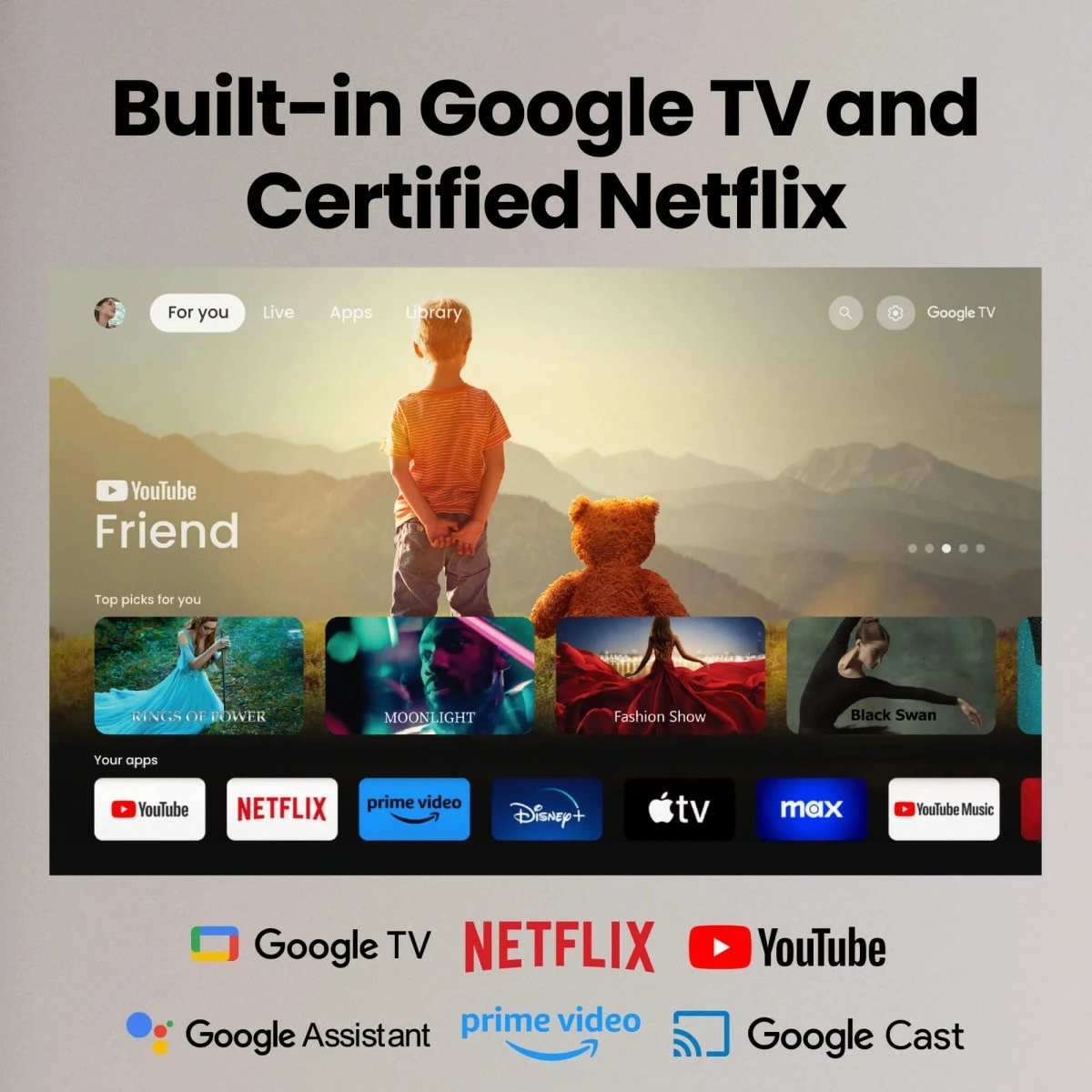 4K LED projektor, BenQ GP520, 2600 ANSI lumnov, HDMI, črn