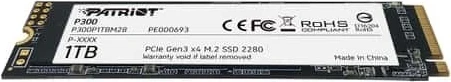 SSD disk Patriot Memory P300 M.2, 1000GB