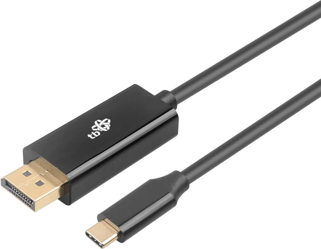 Kabel USB-C na DisplayPort, TB AKTBXVDUSBCDP2B, 2 m, črn