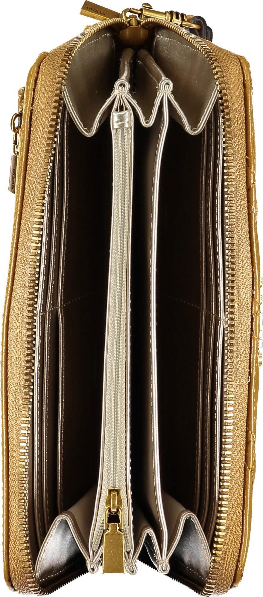 Denarnica GUESS JEANS GRACELYNN SLG, rumena, ženska