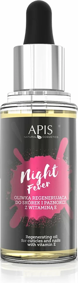 Hranilno olje za nohte in obnohtno kožico, APIS Night Fever, za ženske, 30 ml