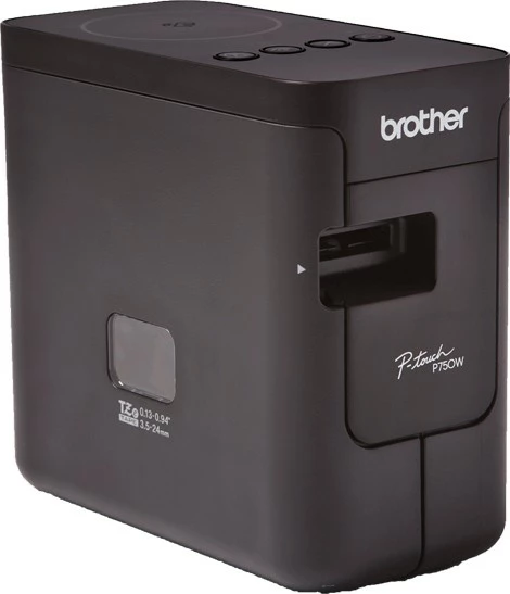 Printer etiket Brother PT-P750W, Wi-Fi in USB, črn