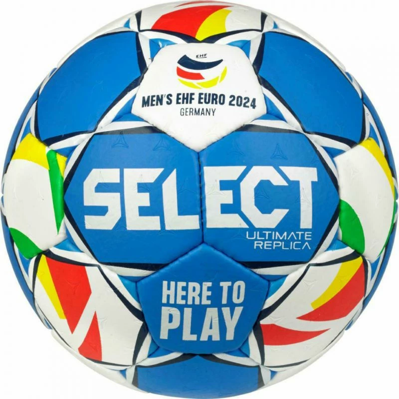 Hendbolska žoga Select Ultimate Replica EHF Euro, za moške in ženske, modra