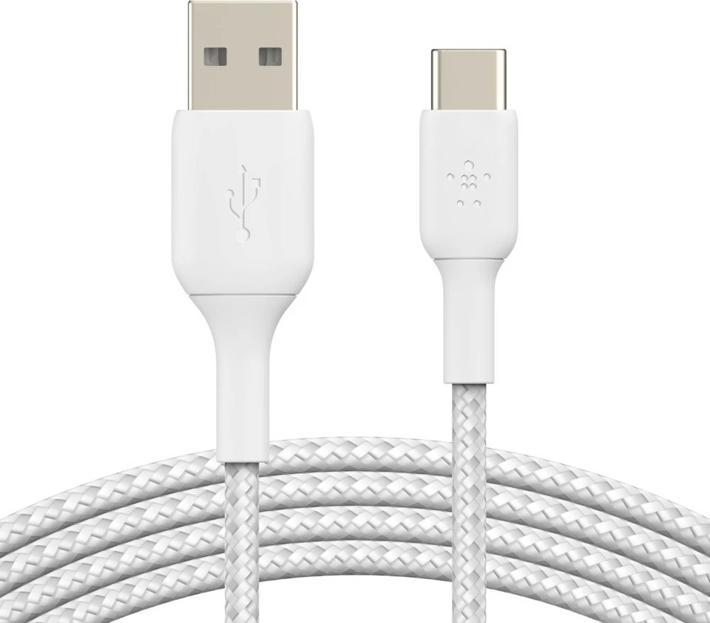 Kabel Belkin BoostCharge, 2 m, USB A na USB C, bel