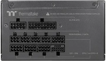 Napajalnik 850 W, modularen, 80 PLUS Gold, ATX3.1, črn Thermaltake ToughPower GT