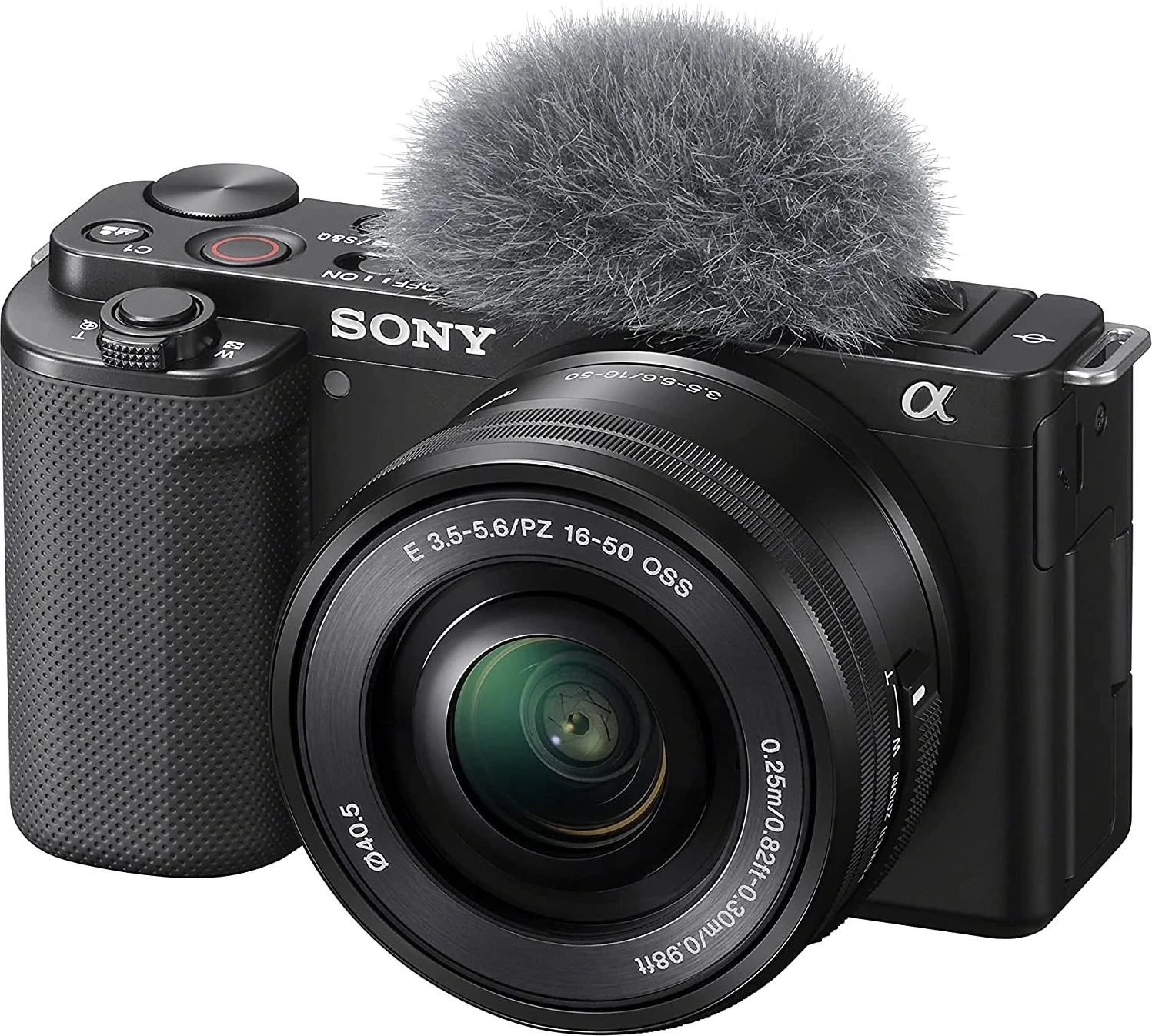 Kamera za videobloganje Sony ZV-E10 s objektivom 16-50 mm f/3.5-5.6 OSS