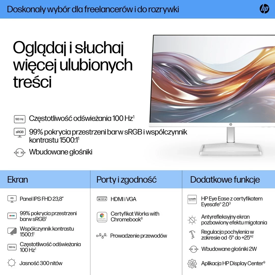 Monitor 23,8-palčni HP Series 5 524sa
