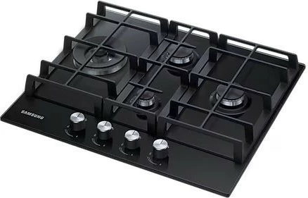 Plinska plošča Samsung NA64H3030BK/O1, 4 kuhališča, steklo, črna