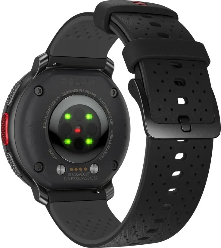 Napredna pametna ura Polar Vantage V3, 32 GB, AMOLED, GPS, črna