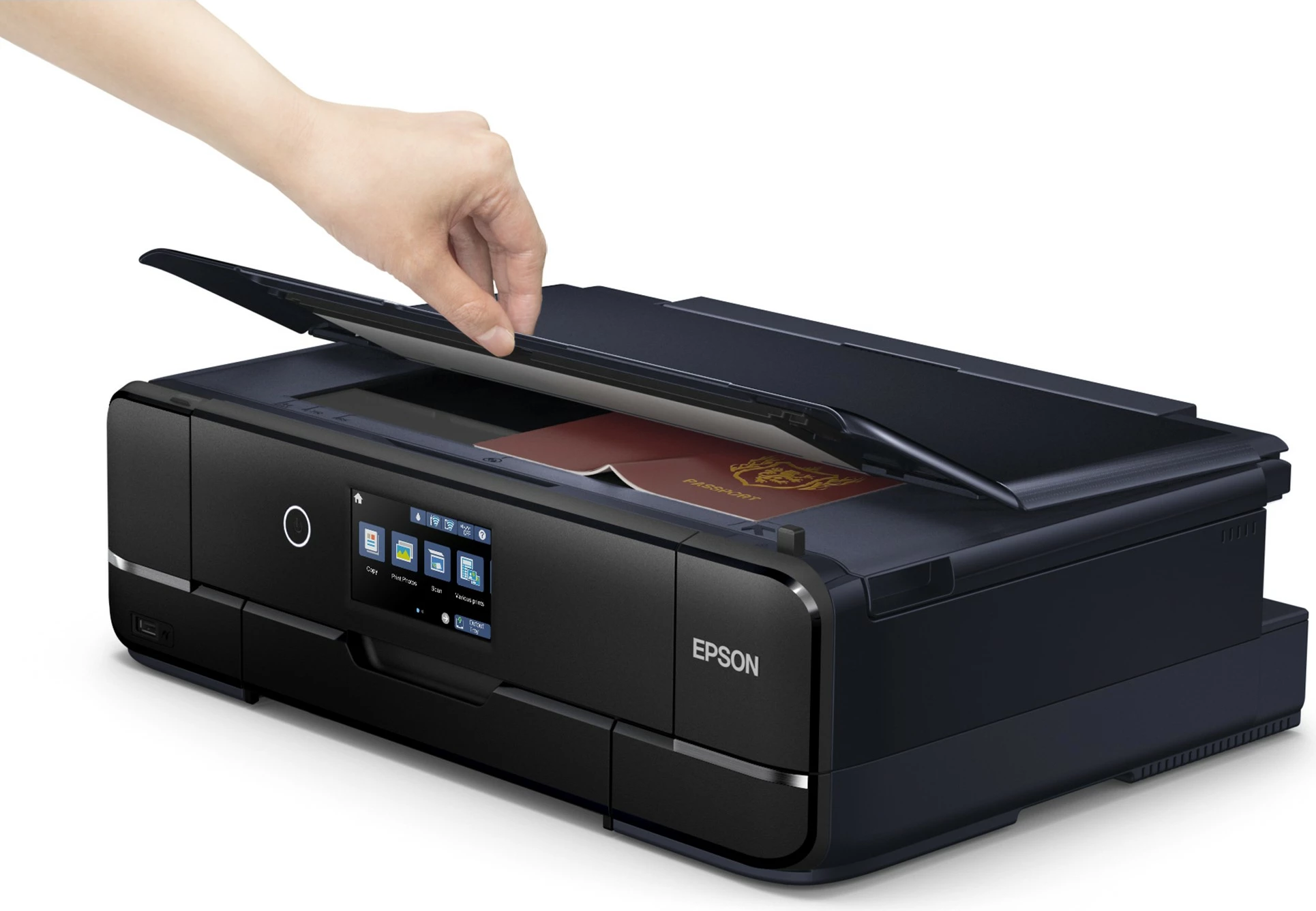 Multifunkcijski tiskalnik Epson Expression Photo XP-970, Wi‑Fi, A3, zaslon na dotik, črn