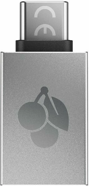 Adapter USB USB-A na USB-C Cherry 61710036, srebrn