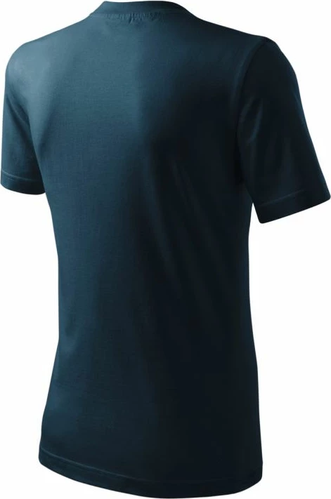 Majica Adler Heavy U MLI-11002, modro mornarska — za moške in ženske