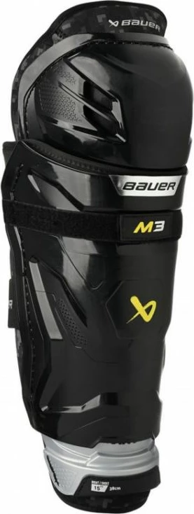 Hokejski ščitniki za moške/ženske, Bauer Supreme M3 Sr, črni