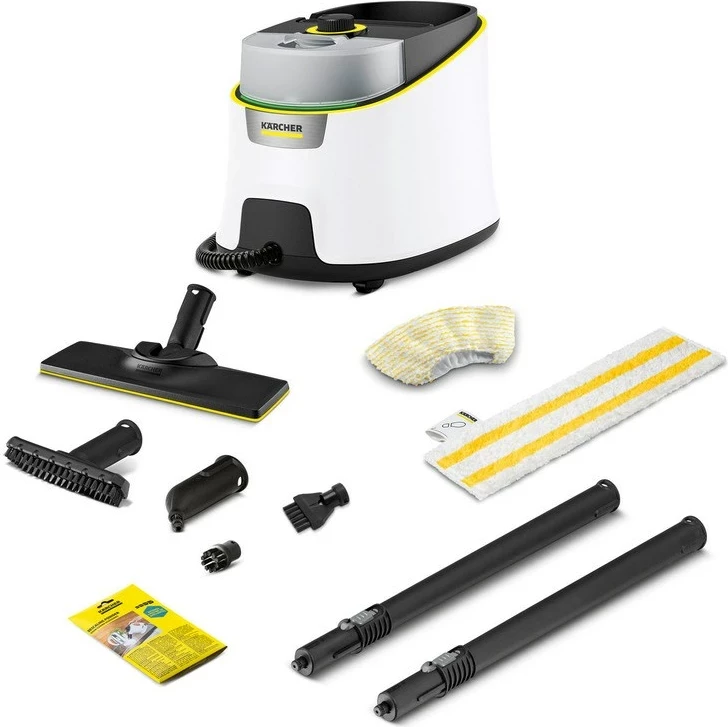 Parni čistilec KARCHER SC 4 Deluxe, 2200 W, 500 ml, bel