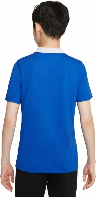 Polo majica za otroke Nike, modra
