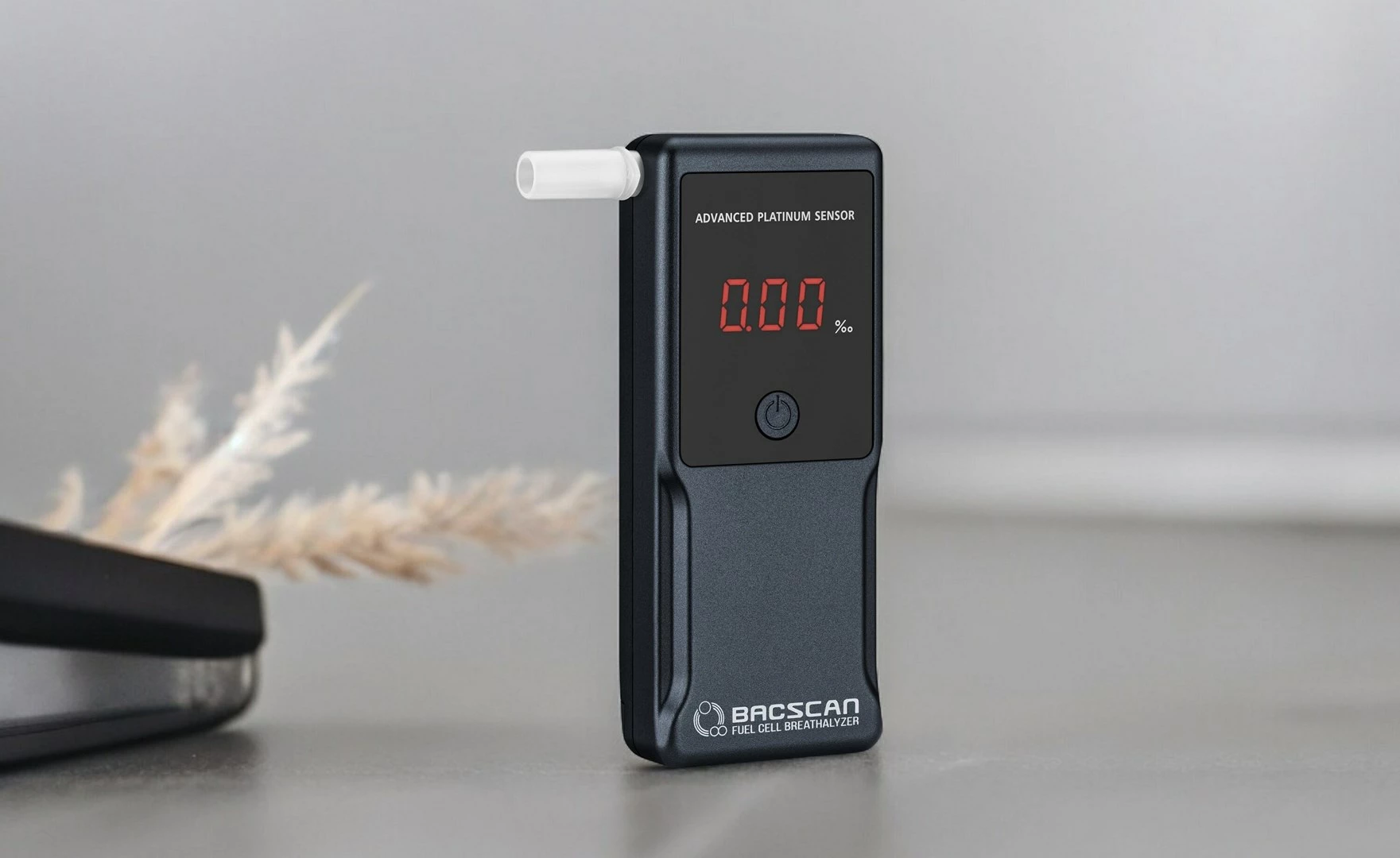 Digitalni alkotester brez stika, BACSCAN F-50 Ultra, siv