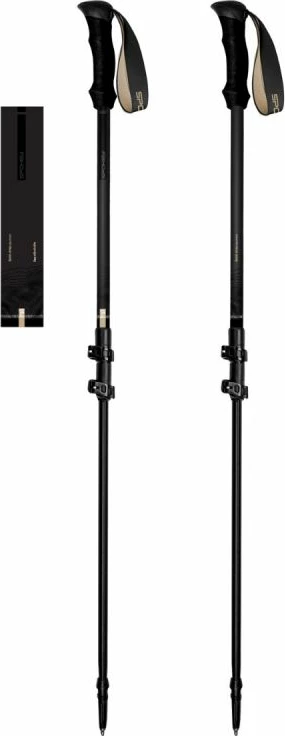 Trekking palice za moške/ženske, Spokey, črne