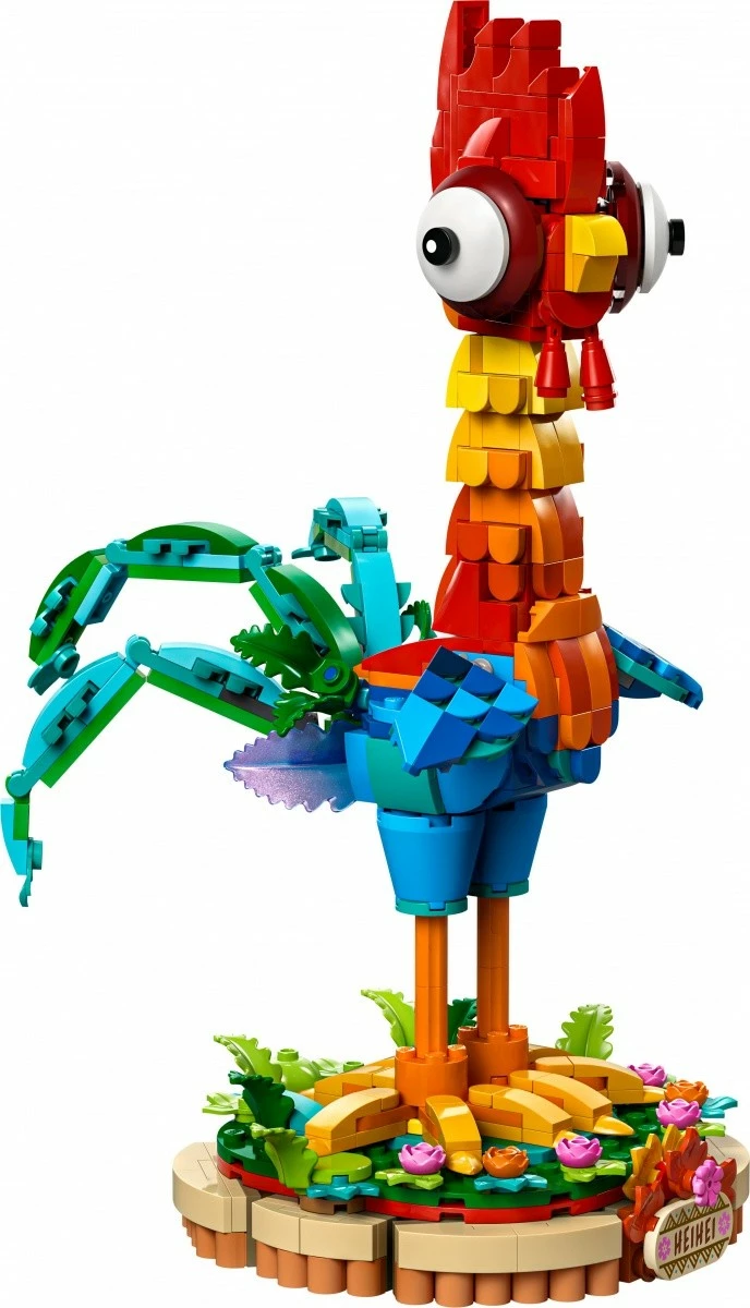 Gradbeni set Heihei, 566 kosov, večbarven, LEGO Disney 43272