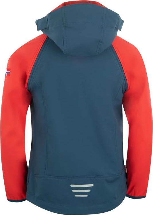 Otroška športna jakna TrollKids, rdeča in temno modra