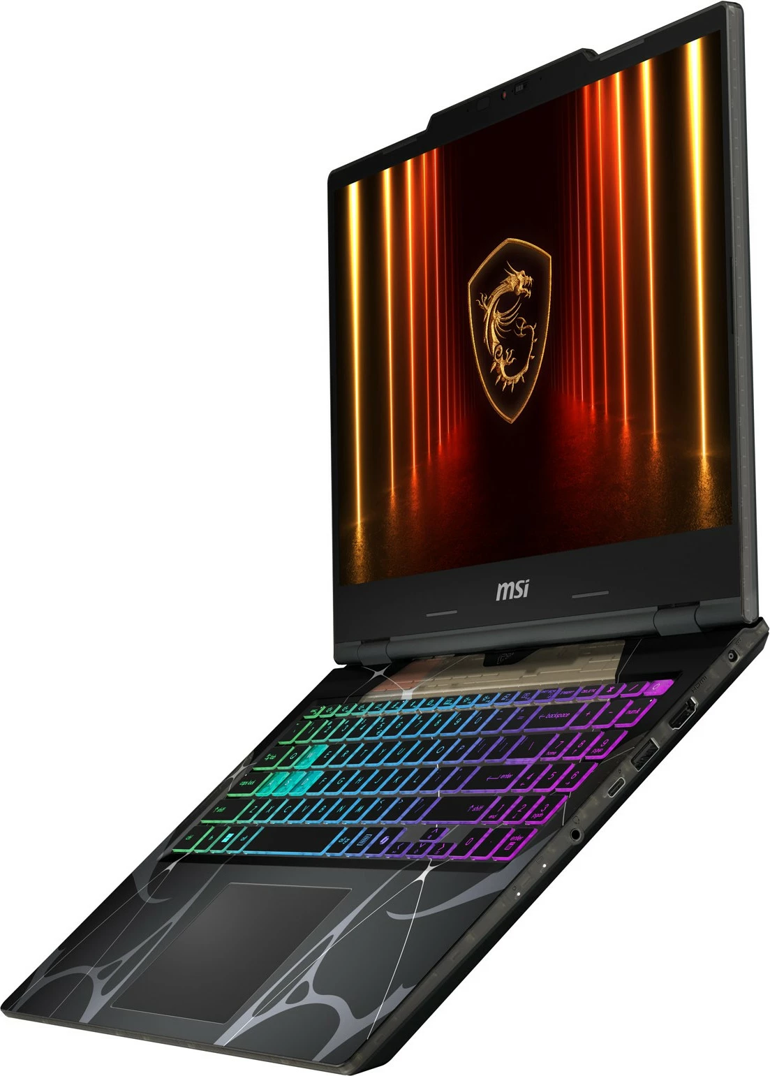 Prenosnik 15,6" FHD, Core i7, 16GB/512GB, RTX5050, Windows 11, črn — MSI Cyborg 15 B2RWEKG-067